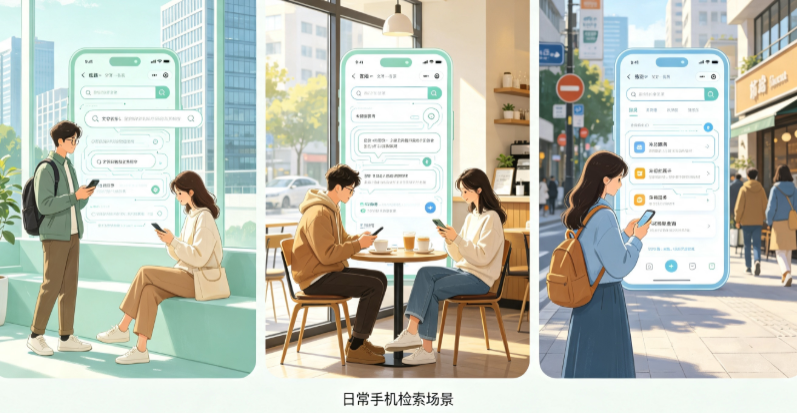 上街区普通人日常手机使用场景拆解：GEO 与 AI 优化如何改变信息检索体验