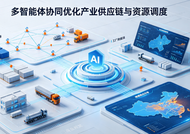 上街区AI 智能体 Geo 优化重塑产业链空间调度体系，打通仓储运输全链路